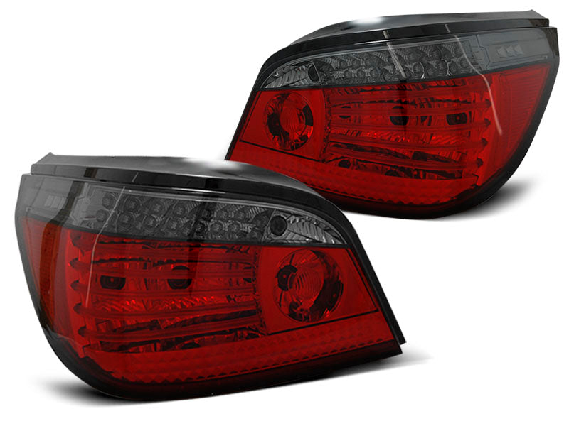 Tuning-Tec LED Rückleuchten für BMW 5er E60 LCI Limousine 07-10 rot/rauch mit dynamischem Blinker