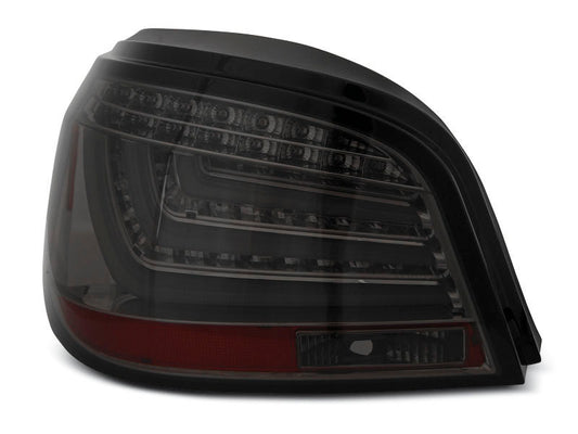 Tuning-Tec LED Lightbar Rückleuchten für BMW 5er E60 LCI Limousine 07-10 schwarz/rauch