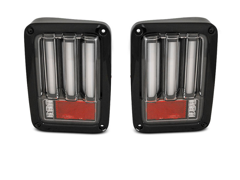 Tuning-Tec LED Lightbar Rückleuchten für Chrysler Jeep Wrangler JK 07-18 schwarz