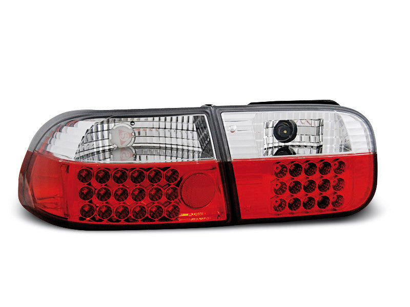 Tuning-Tec LED Rückleuchten für Honda Civic Coupe/Limousine 91-95 rot/klar