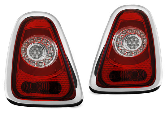 Tuning-Tec LED Lightbar Rückleuchten für Mini Cooper R56/R57 10-14 rot/klar