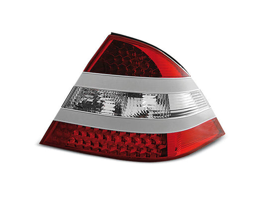 Tuning-Tec LED Rückleuchten für Mercedes Benz S-Klasse W220 98-05 rot/weiß