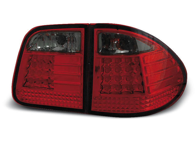 Tuning-Tec LED Rückleuchten für Mercedes Benz E-Klasse W210 T-Modell 95-02 rot/rauch