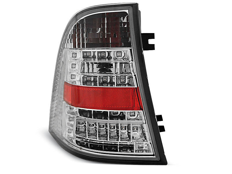 Tuning-Tec LED Rückleuchten für Mercedes Benz ML W163 98-05 chrom mit LED Blinker