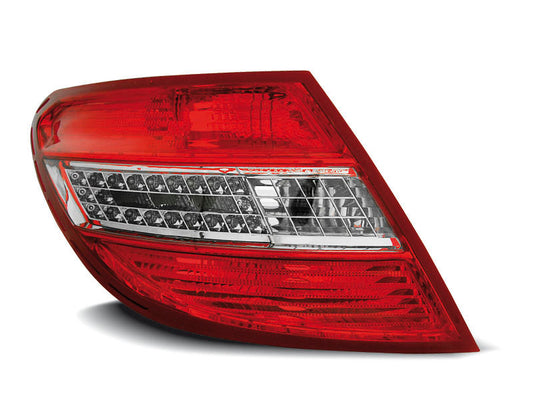 Tuning-Tec LED Rückleuchten für Mercedes Benz C-Klasse W204 07-10 rot/klar