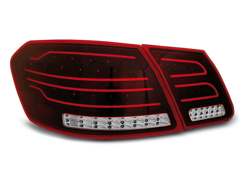 Tuning-Tec Voll LED Rückleuchten für Mercedes Benz E-Klasse W212 Limousine 09-13 rot/klar