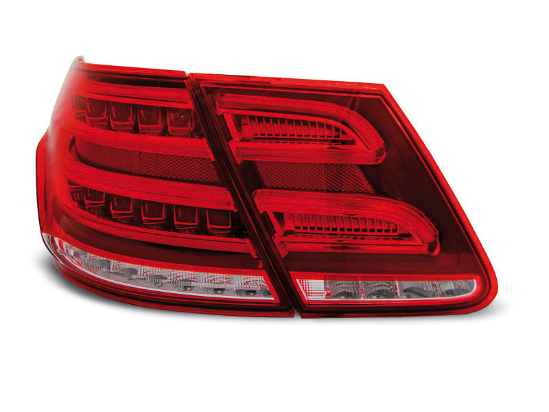 Tuning-Tec Voll LED Rückleuchten für Mercedes Benz E-Klasse W212 Limousine 09-13 rot/klar (für Halogen Blinker)