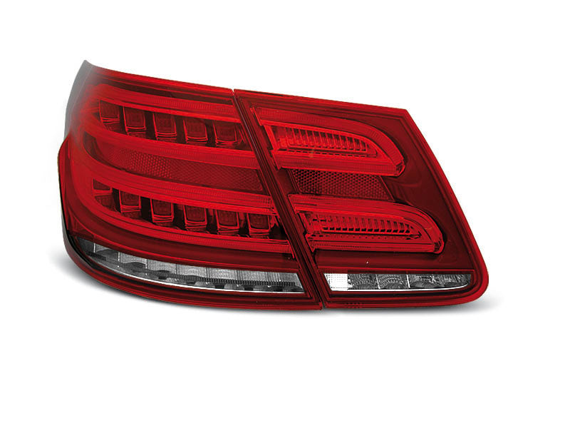 Tuning-Tec Voll LED Rückleuchten für Mercedes Benz E-Klasse W212 Limousine 09-13 rot/klar
