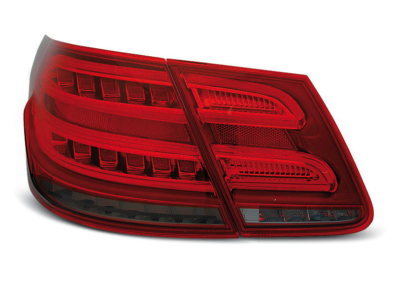 Tuning-Tec Voll LED Rückleuchten für Mercedes Benz E-Klasse W212 Limousine 09-13 rot/rauch
