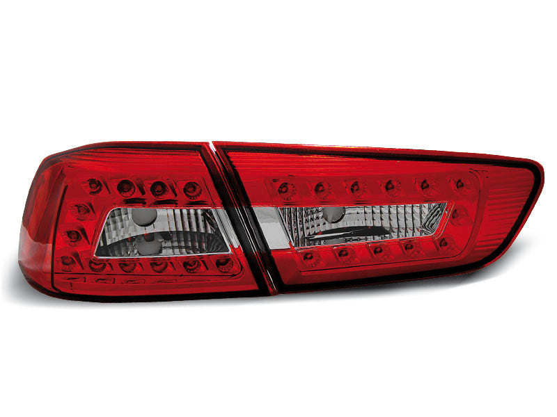 Tuning-Tec LED Rückleuchten für Mitsubishi Lancer 8 Limousine 08-11 rot/klar