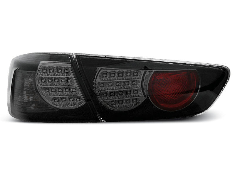 Tuning-Tec LED Rückleuchten für Mitsubishi Lancer 8 Limousine 08-11 rauch