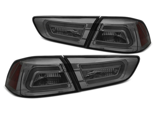 Tuning-Tec LED Rückleuchten für Mitsubishi Lancer 8 Limousine 08-11 rauch