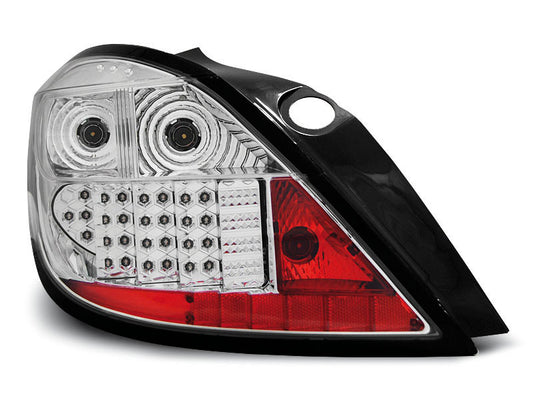 Tuning-Tec LED Rückleuchten für Opel Astra H (5-Türer) 04-09 chrom