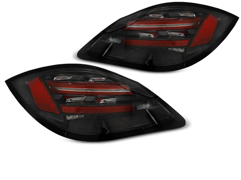 Tuning-Tec Voll LED Rückleuchten für Porsche Cayman/Boxster 987 Facelift 09-12 schwarz