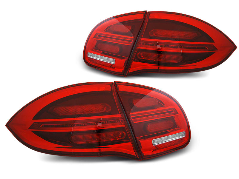 Tuning-Tec Voll LED Rückleuchten für Porsche Cayenne 92A 10-15 rot/klar