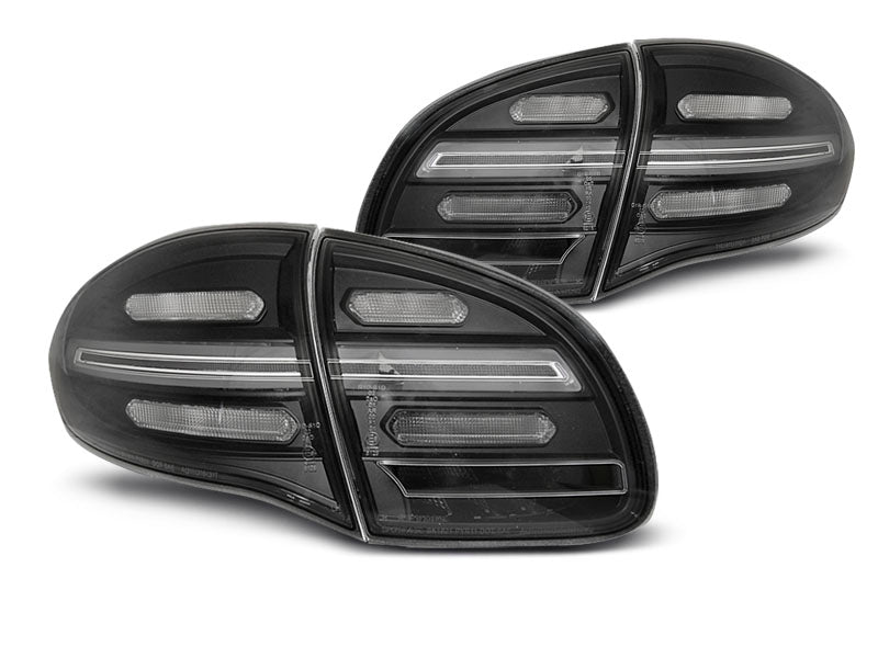 Tuning-Tec Voll LED Rückleuchten für Porsche Cayenne 92A 10-15 schwarz
