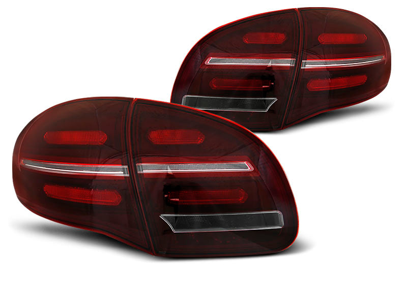 Tuning-Tec Voll LED Rückleuchten für Porsche Cayenne 92A 10-15 rot/klar
