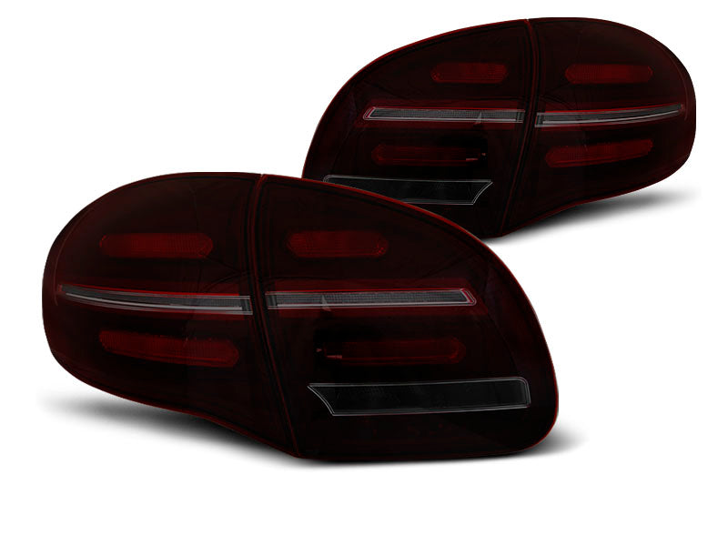 Tuning-Tec Voll LED Rückleuchten für Porsche Cayenne 92A 10-15 rot/rauch