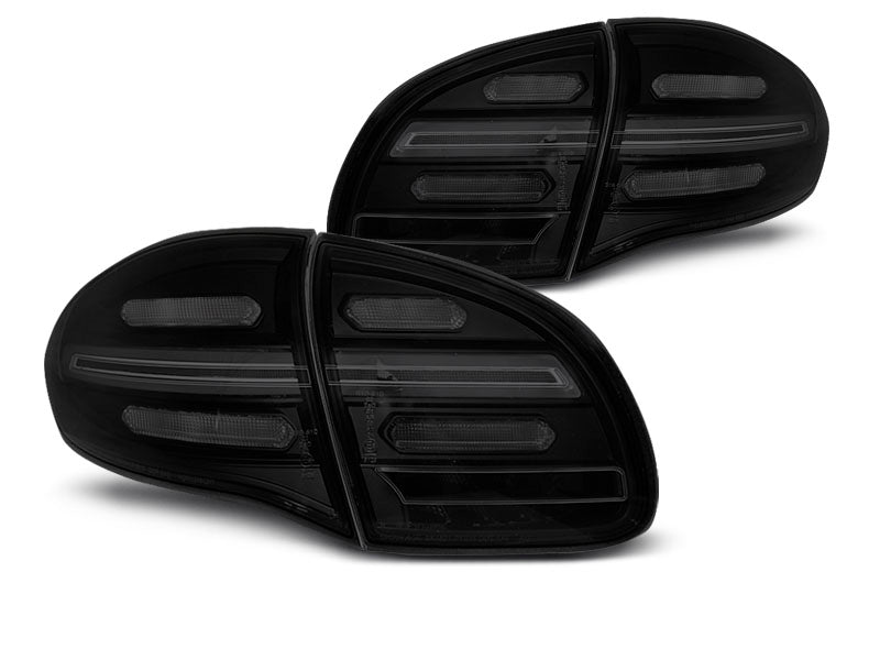 Tuning-Tec Voll LED Rückleuchten für Porsche Cayenne 92A 10-15 schwarz/rauch