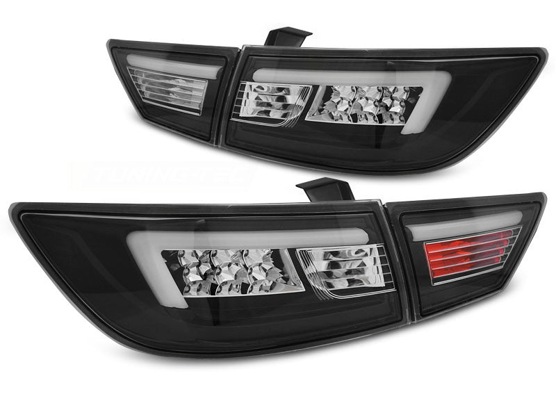 Tuning-Tec LED Lightbar Rückleuchten für Renault Clio IV (4) 13-16 schwarz