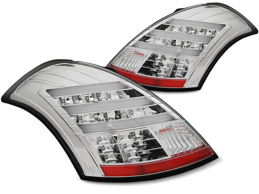 Tuning-Tec LED Lightbar Rückleuchten für Suzuki Swift V 10-17 chrom
