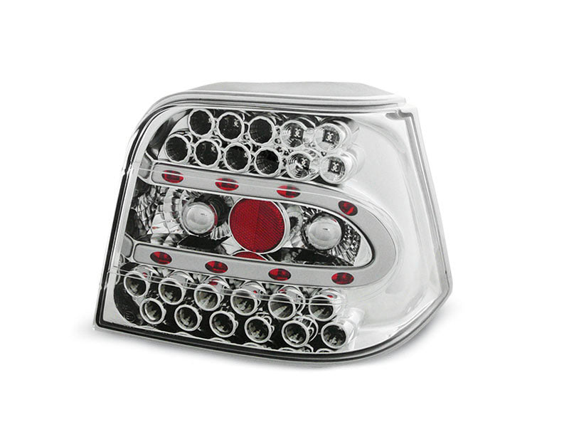 Tuning-Tec LED Rückleuchten für VW Golf 4 (IV) 97-03 chrom/klar