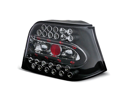 Tuning-Tec LED Rückleuchten für VW Golf 4 (IV) 97-03 schwarz/klar
