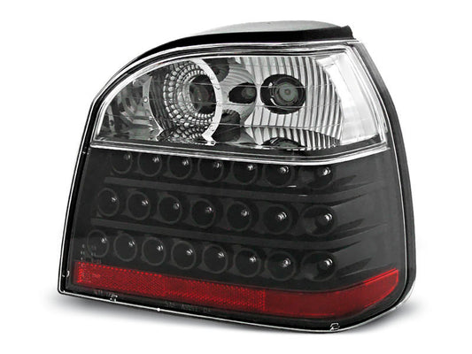 Tuning-Tec LED Rückleuchten für VW Golf 3 (III) 91-97 schwarz/klar
