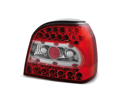 Tuning-Tec LED Rückleuchten für VW Golf 3 (III) 91-97 rot/klar
