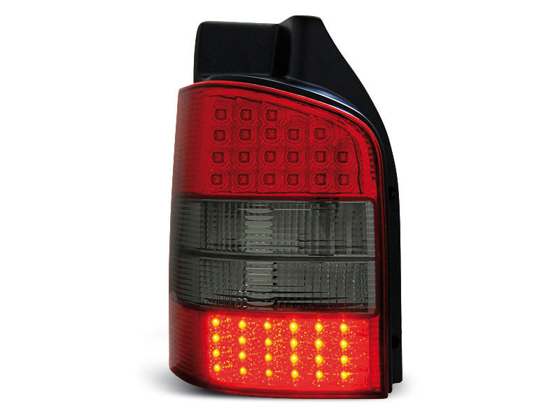 Tuning-Tec LED Rückleuchten für VW T5 03-09 rot/rauch (Heckklappe)
