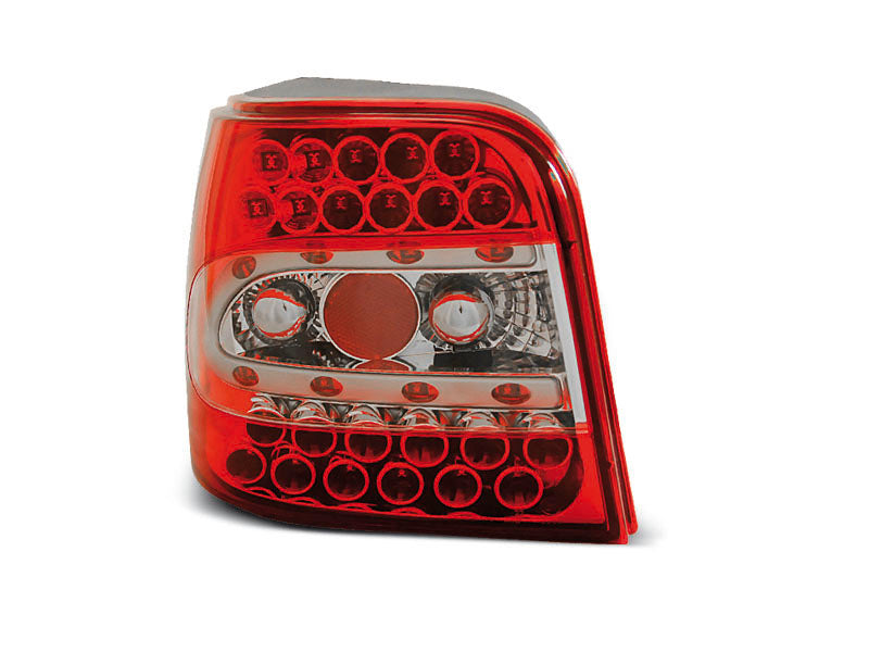 Tuning-Tec LED Rückleuchten für VW Golf 4 (IV) 97-03 rot/klar