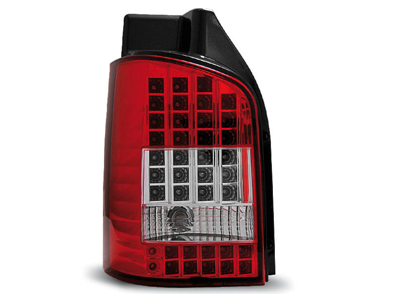 Tuning-Tec LED Rückleuchten für VW T5 03-09 rot/klar (Heckklappe)