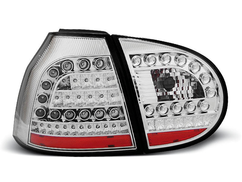 Tuning-Tec LED Rückleuchten für VW Golf 5 (V) 03-09 chrom/klar