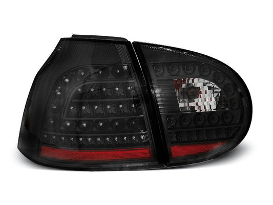 Tuning-Tec LED Rückleuchten für VW Golf 5 (V) 03-09 schwarz/klar