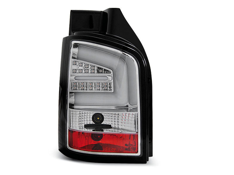 Tuning-Tec LED Lightbar Rückleuchten für VW T5 03-09 chrom/klar (Heckklappe)