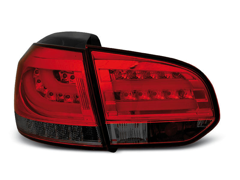 Tuning-Tec LED Lightbar Rückleuchten für VW Golf 6 (VI) 08-12 rot/rauch