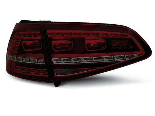 Tuning-Tec LED Rückleuchten für VW Golf 7 (VII) 13-17 rot/rauch