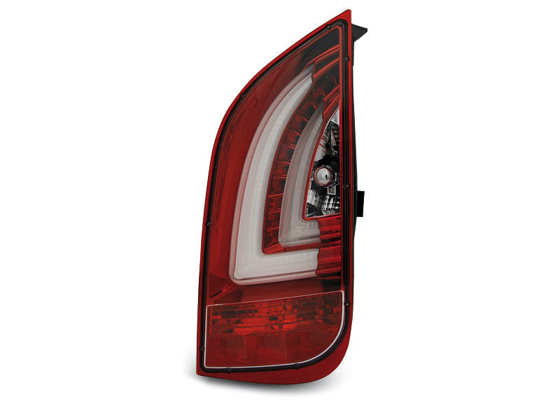 Tuning-Tec LED Lightbar Rückleuchten für VW UP! und Skoda Citigo 11-21 rot/klar