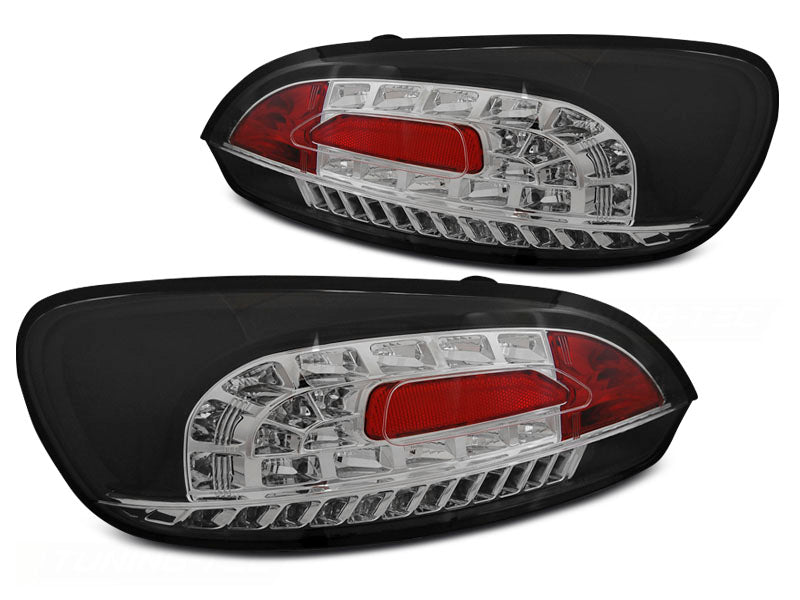 Tuning-Tec LED Rückleuchten für VW Scirocco 3 (III) 08-14 schwarz/klar