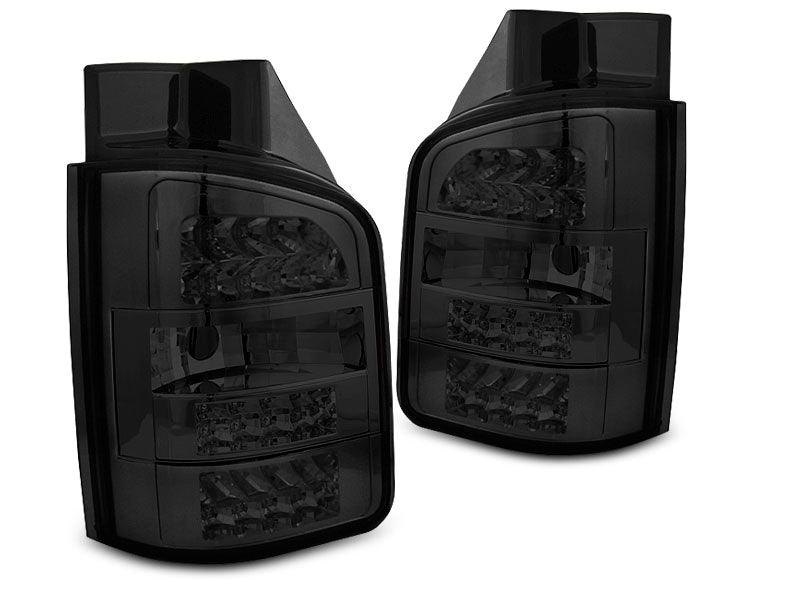 Tuning-Tec LED Rückleuchten für VW T5 03-09 schwarz/rauch (Doppeltürer)