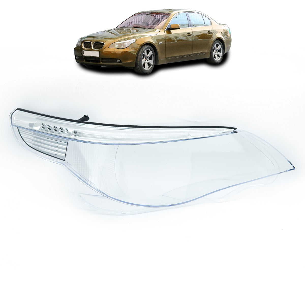 Scheinwerferlinse Rechts passend für BMW 5er E60 E61 2003-2007