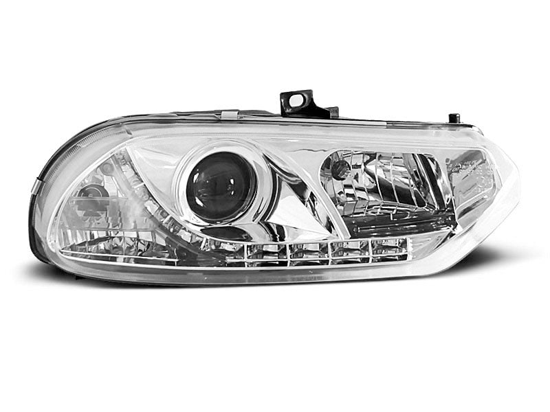 Tuning-Tec LED Tagfahrlicht - Scheinwerfer für Alfa Romeo 156 97-03 Chrom
