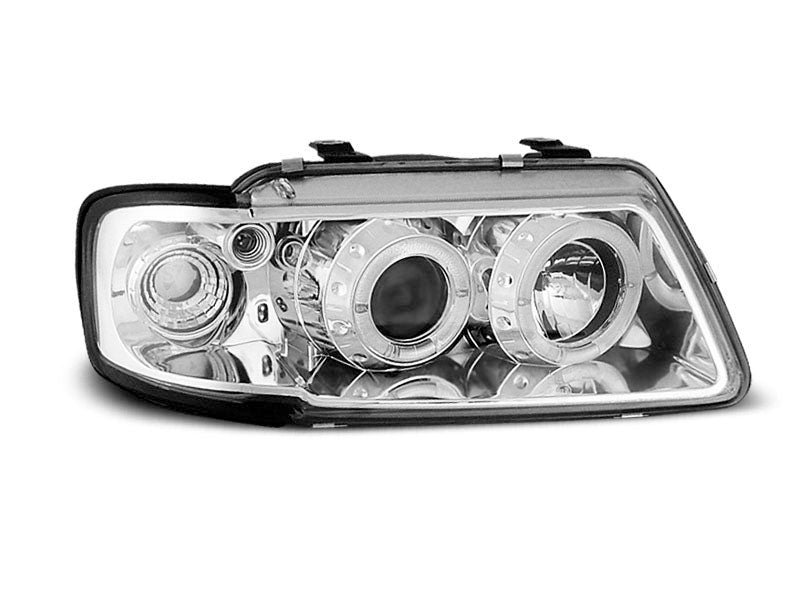 Tuning-Tec Angel Eyes Scheinwerfer für Audi A3 (8L) 96-00 chrom