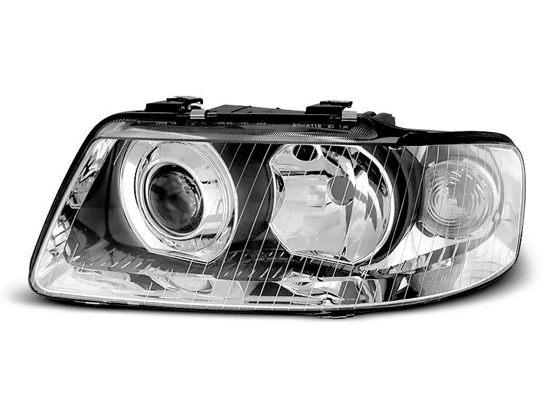 Tuning-Tec Scheinwerfer für Audi A3 8L Facelift 00-03 chrom