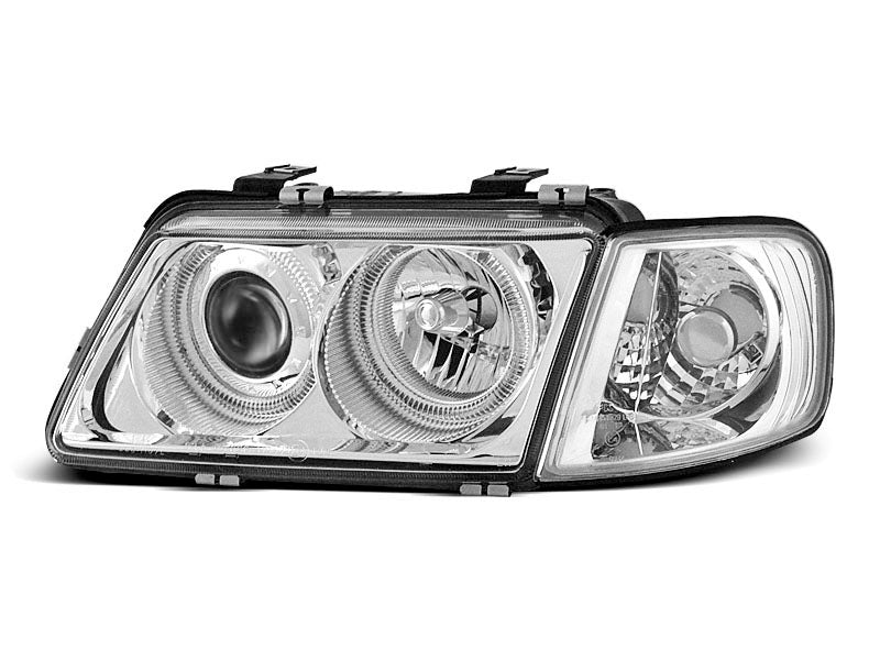 Tuning-Tec Angel Eyes Scheinwerfer für Audi A3 (8L) 96-00 chrom