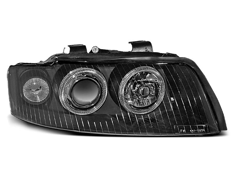 Tuning-Tec Angel Eyes Scheinwerfer für Audi A4 B6 00-04 schwarz