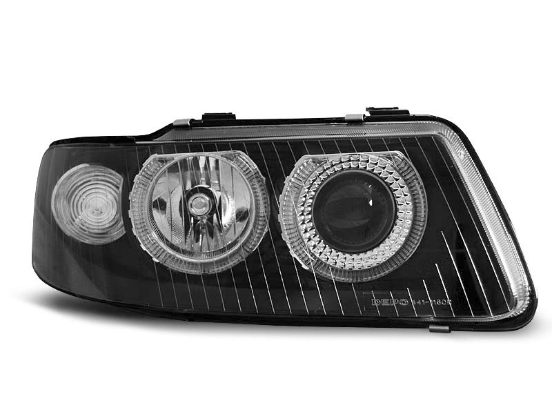 Tuning-Tec Angel Eyes Scheinwerfer für Audi A3 (8L) 00-03 schwarz