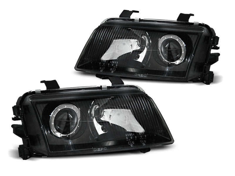 Tuning-Tec Scheinwerfer für Audi A4 B5 94-98 schwarz