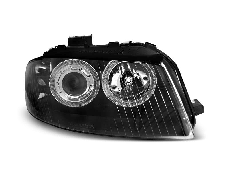 Tuning-Tec Eyes Scheinwerfer für Audi A3 (8P) 04-08 schwarz
