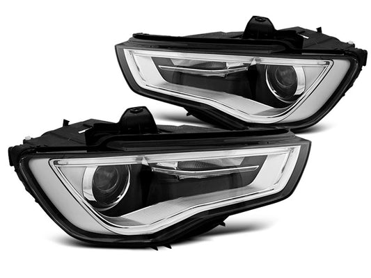 Tuning-Tec LED Tagfahrlicht Scheinwerfer für Audi A3 8V 12-16 schwarz